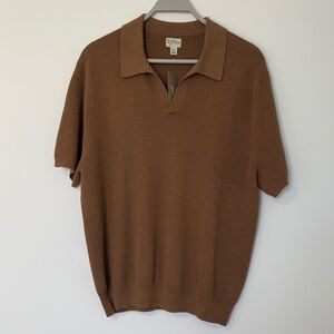 J. Crew Brown Polo Shirt